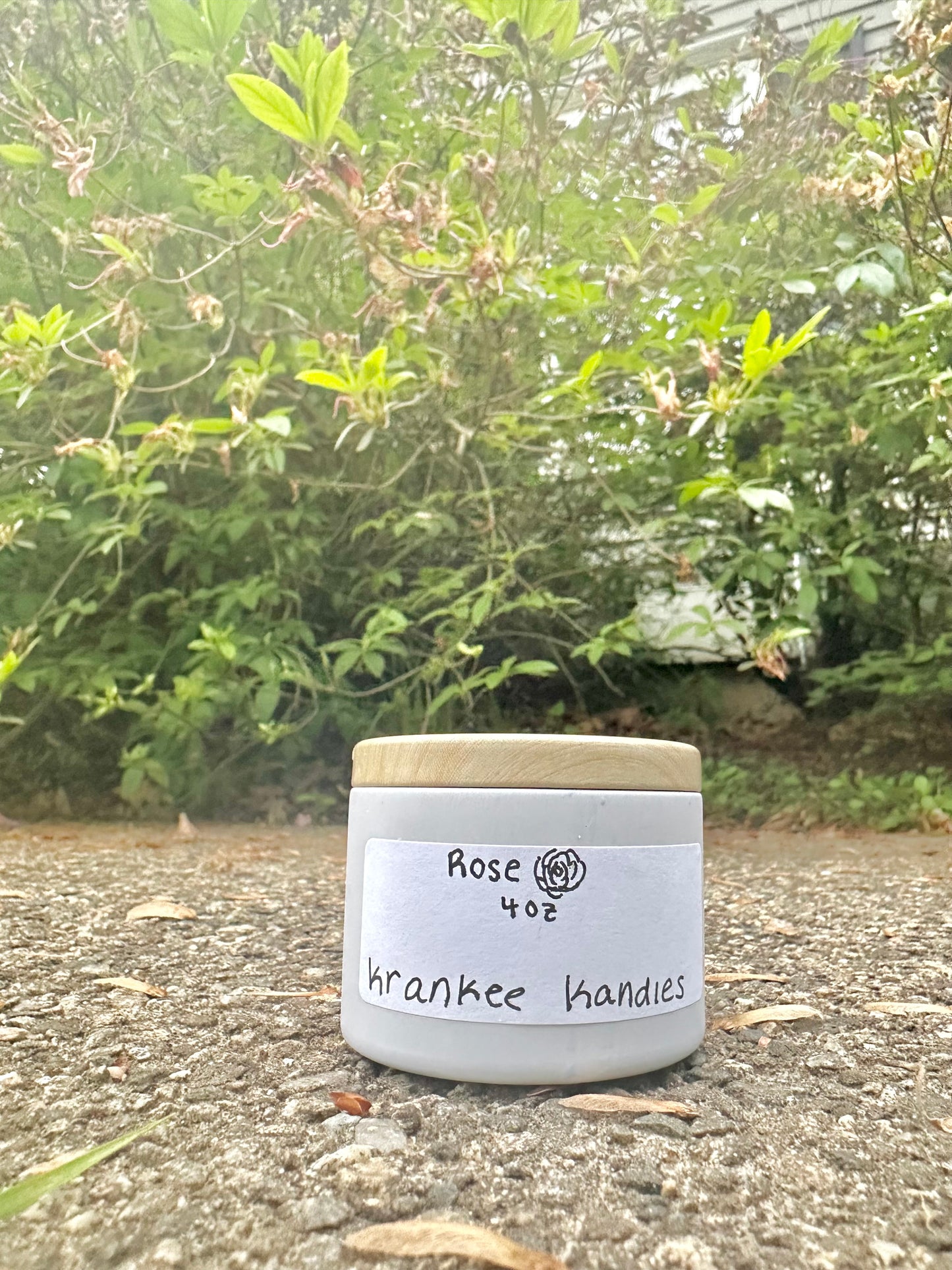 4 and 8oz candles, Krankee Kandles